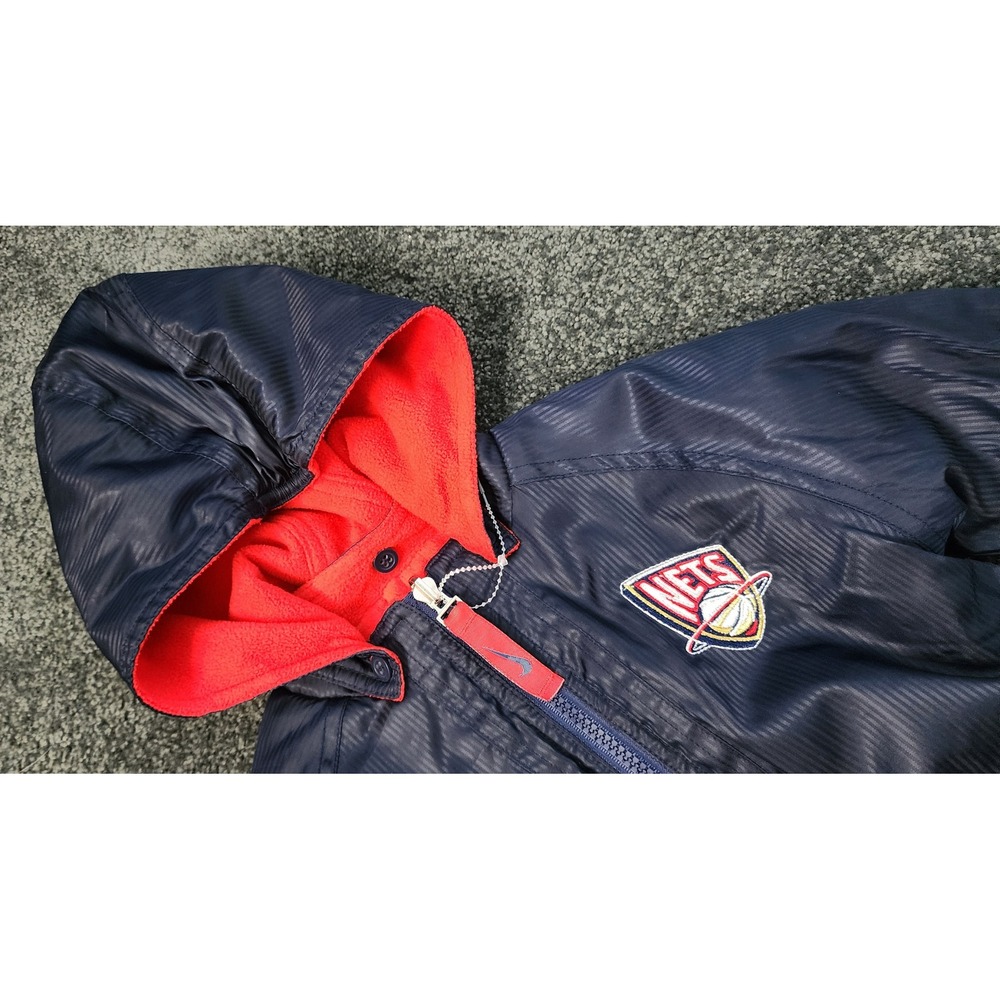 Nike NBA Brooklyn‎ Nets Baby Snowsuit Puffer Jumpsuit 12M PLEASE READ